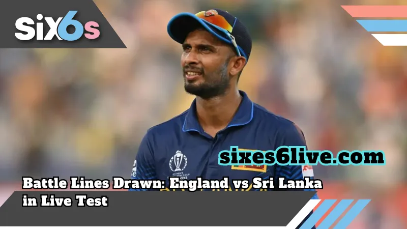 Battle Lines Drawn: England vs Sri Lanka in Live Test